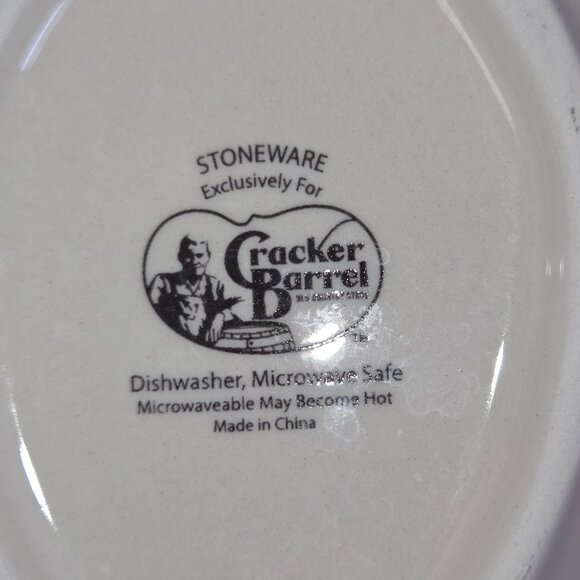 Owl Spoon Rest Halloween Thanksgiving Fall Harvest Ceramic Cracker Barrel - Picture 3 of 5